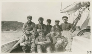 Image of Crew of Newfoundland schooner